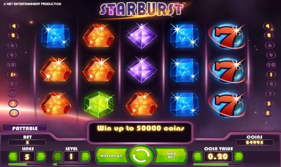 Starburst игровой слот